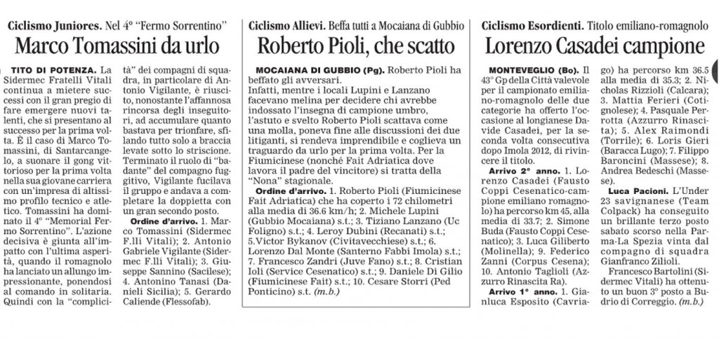 IL CORRIERE-MOCAIANA